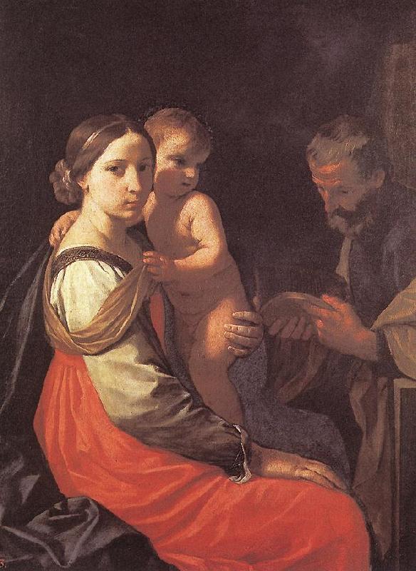 CANTARINI, Simone Holy Family dfsd Sweden oil painting art